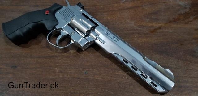 USA Made Relastick look  Bb revolver with real look cartidges - 3/8