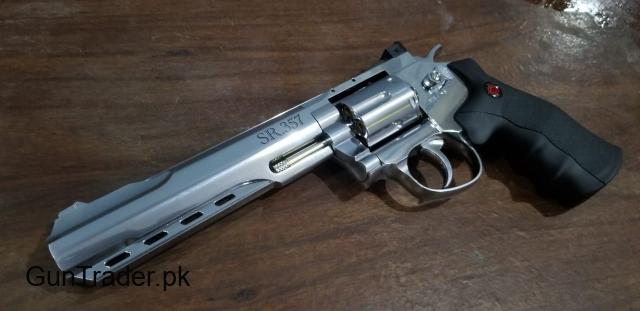 USA Made Relastick look  Bb revolver with real look cartidges - 4/8
